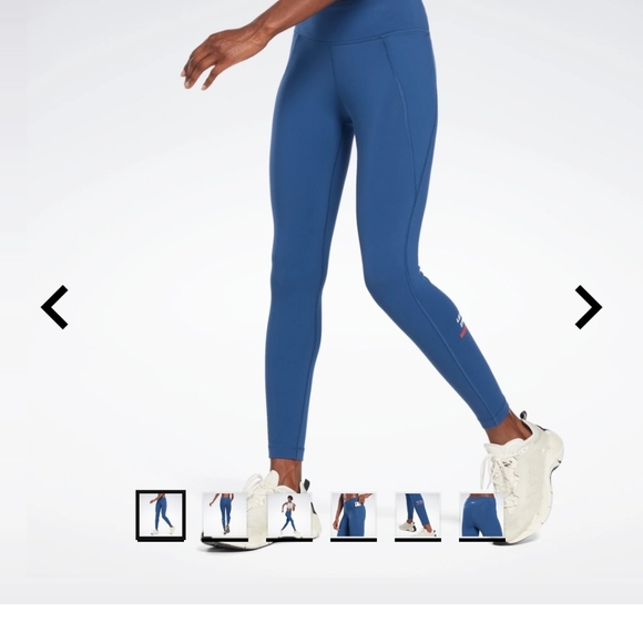 les mills lux leggings batik blue - Picture 3 of 4